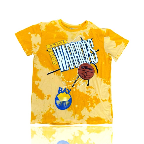 Golden State Warriors Vintage Style Tee: Adult Small: Steph Curry: Tie Dye - Picture 1 of 3